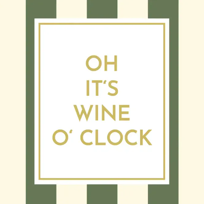 Hovedbilde Servietter Wine o'clock