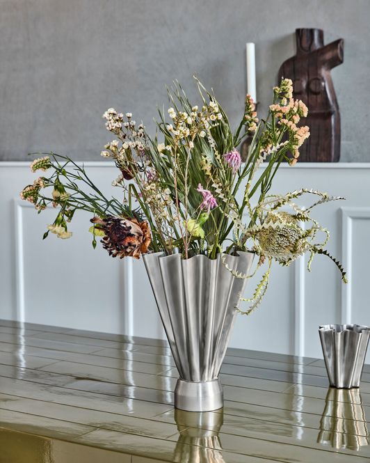 Hovedbilde Flood vase Silver finish
