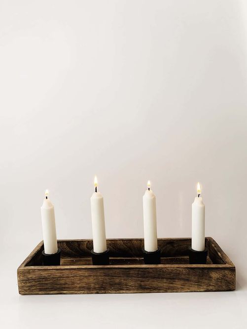 Hovedbilde Advemtstake i tre & metall