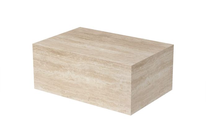 Hovedbilde Phantom Cube Table 60*90cm Travertine 