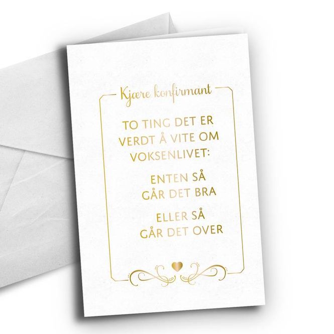 Hovedbilde Kort To ting skal du vite