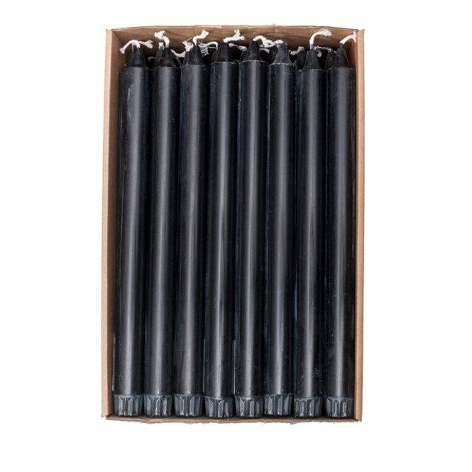 Hovedbilde Kronelys 5pk 28cm Sort