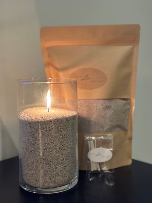 Hovedbilde Light your event Pudderlys 750gr Sand