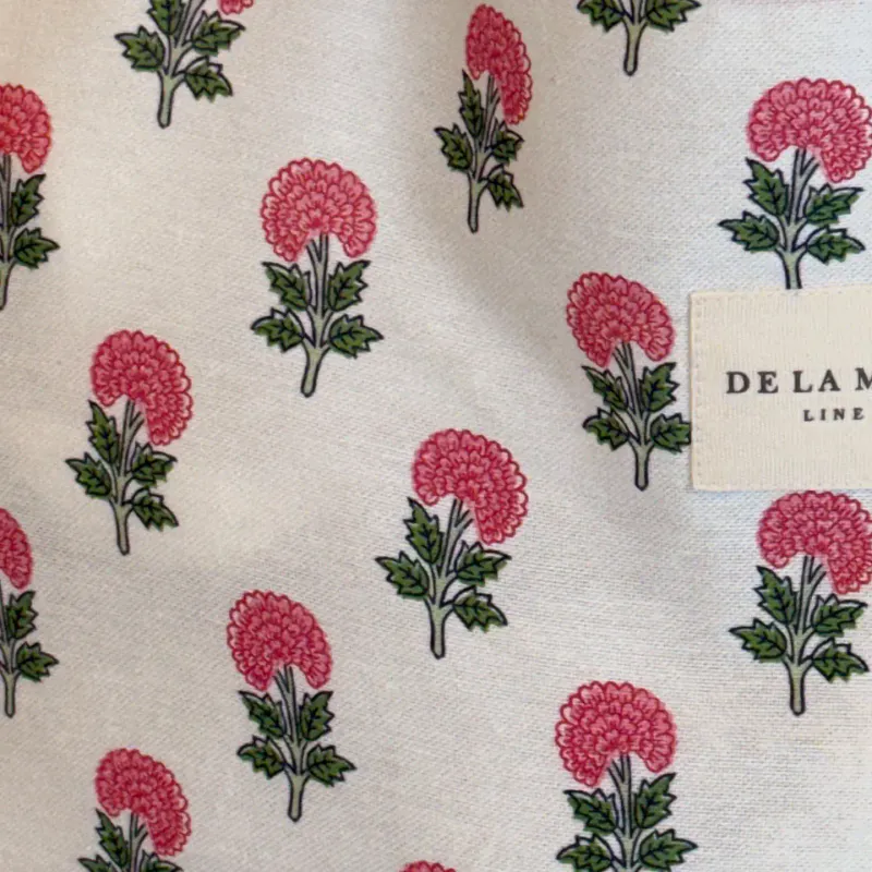 De la Mur Tote bag Pink flowers