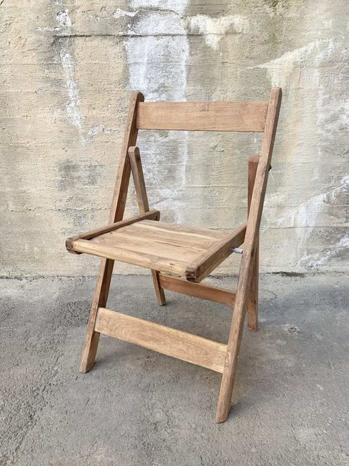 Hovedbilde Vintage sammenleggbar stol