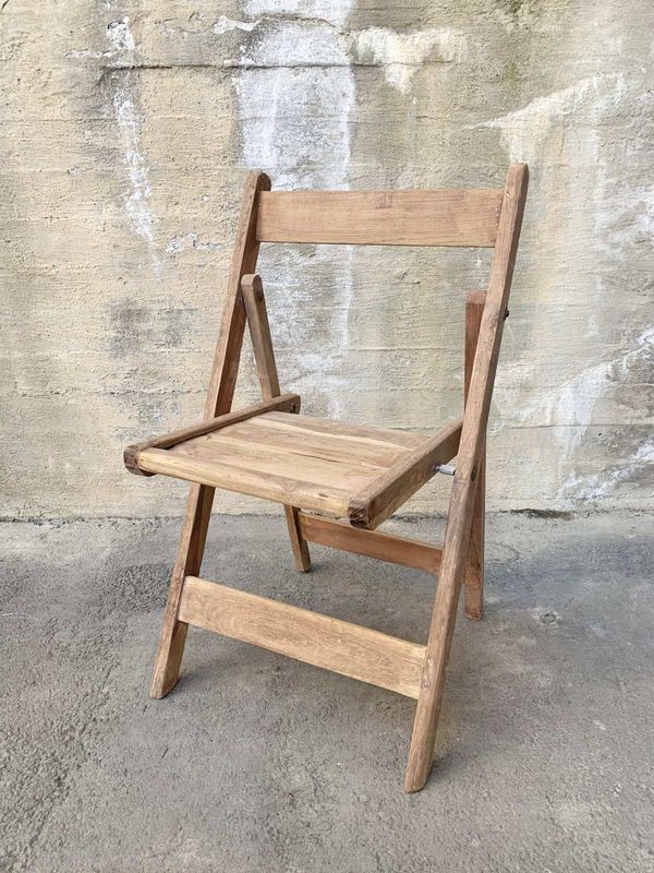 Vintage sammenleggbar stol
