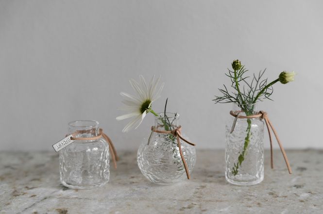 Hovedbilde Ernst Mønstret vase 3pk Klar